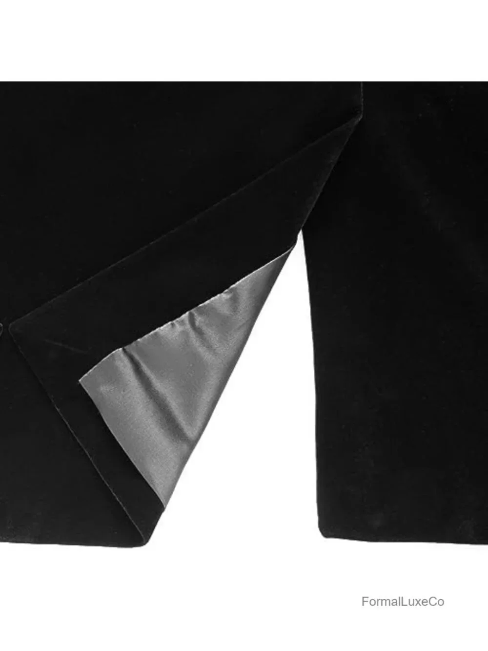 Men's Velvet Blazer Shawl Lapel Slim Fit Tuxedo Suit Jacket